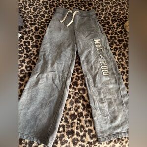 Boohoo Gray NYC Joggers